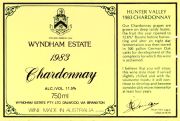 Hunter Valley_Wyndham_chardonnay  1983